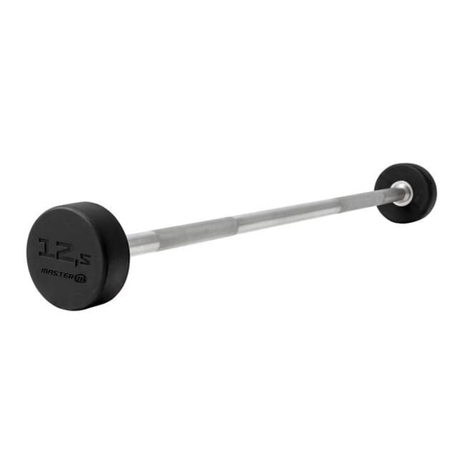 Master Fitness Fast skivstång, Fast skivstång 12,5 kg
