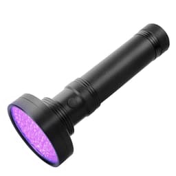 UV lommelygte med 100 LED'er 395 nm vandtæt