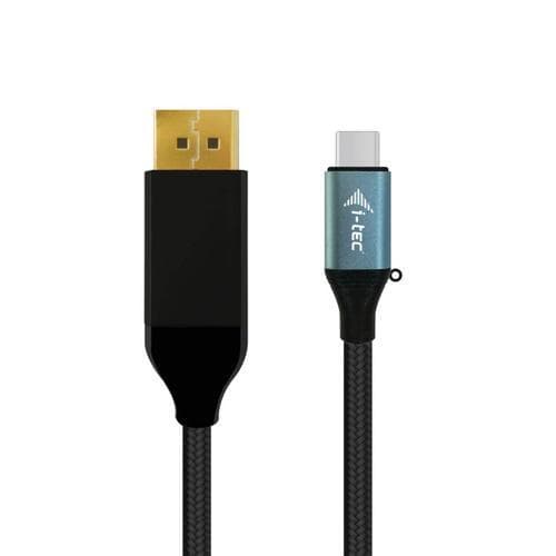 i-tec C31CBLDP60HZ2M, 2 m, USB Type-C, DisplayPort, Hankoppling, Hanko