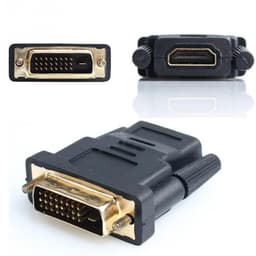 NÖRDIC HDMI Kvinne til DVI-D Mann Adapter 1080p i 60Hz 4.96Gbps Black