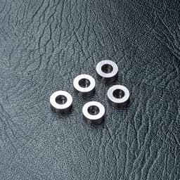 Mst-820027s alum. Spacer 3x5.5x2.0 silver (5)