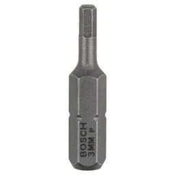Bosch Accessories Sexkants-Bit 3 mm extra hårt C 6.3 3
