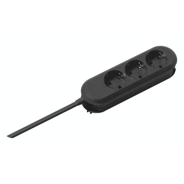 Bachmann 388.172 Grenuttag Svart Skyddskontakt