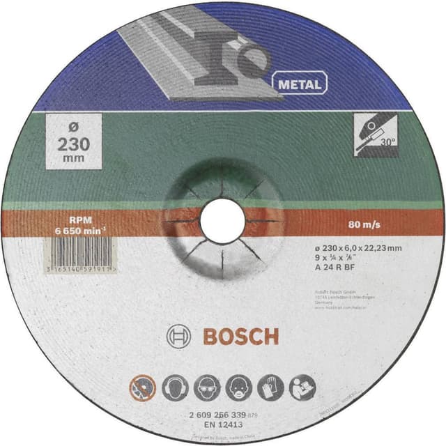 Bosch Accessories 2609256339 Skrubskive forkrøppet 230