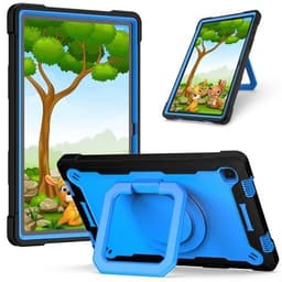 Shockproof 360 Kotelo telineellä Samsung Galaxy Tab A7 10.4 (2020) Musta/Sininen