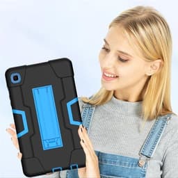 Shockproof Kotelo telineellä Samsung Galaxy Tab A7 10.4 (2020) Musta/Sininen