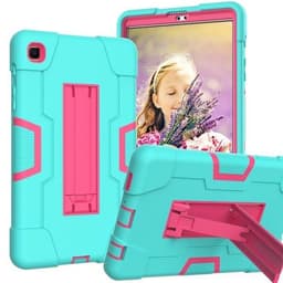 Shockproof Kotelo telineellä Samsung Galaxy Tab A7 10.4 (2020) Mintunvihreä/Pinkki