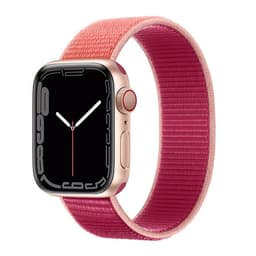 Nylonrannekoru Apple Watch 7 (41mm) -Pomegranate
