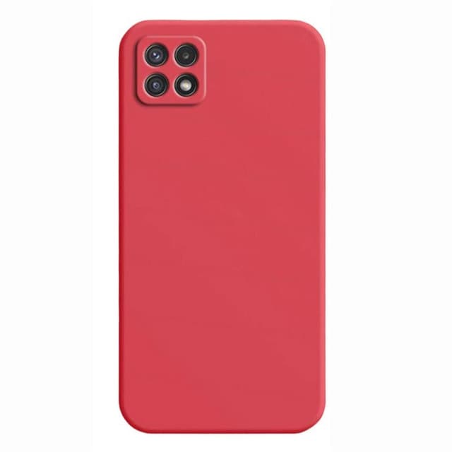 Liquid silikon skal Samsung Galaxy A22 5G - Röd