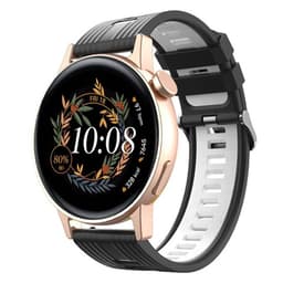 Twin RIB Rannekoru Huawei Watch GT3 (42mm) - Musta/valkoinen