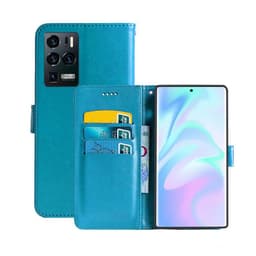 Lommebokdeksel 3-kort ZTE Axon 30 Ultra  - Lyse blå