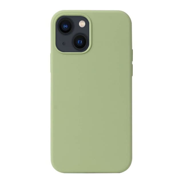 Liquid silikon skal Apple iPhone 13 - Ljusgrön