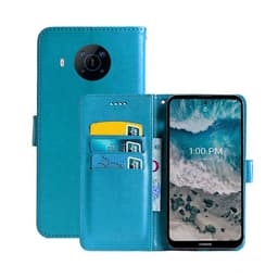 Lompakkokotelo 3-kortti Nokia X100  - Vaaleansininen