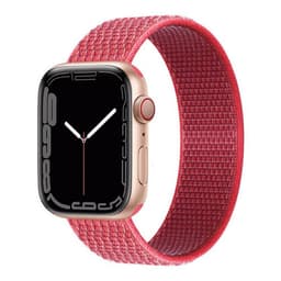 Nylonrannekoru Apple Watch 7 (41mm) -Hibiskus
