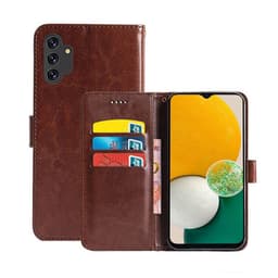 Lompakkokotelo 3-kortti Samsung Galaxy A13 5G  - ruskea