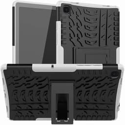 Stødbestandigt cover med stativ Samsung Galaxy Tab A7 10.4  - hvid