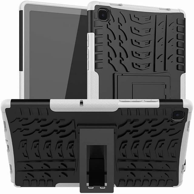 Stødbestandigt cover med stativ Samsung Galaxy Tab A7 10.4  - hvid