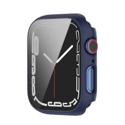 Kansi lasikuorella Apple Watch 7 (45mm) - Sininen