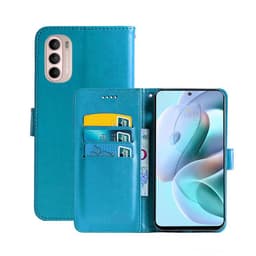 Wallet Cover 3-kort Motorola Moto G41  - Lyseblå