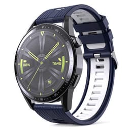 Twin RIB Rannekoru Huawei Watch GT3 (46mm) - Sinivalkoinen