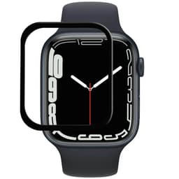 3D glass skjermbeskytter Apple Watch 7 (41mm) - Svart