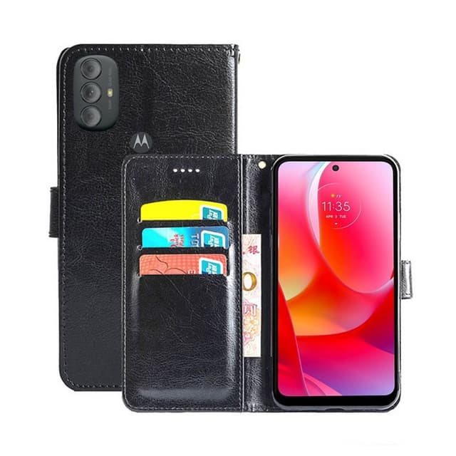 Wallet Cover 3-kort Motorla Moto G Power (2022)  - sort