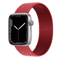 Nylonrannekoru Apple Watch 7 (41mm) -Red