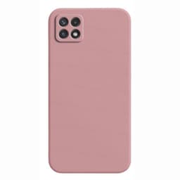 Liquid silikondeksel Samsung Galaxy A22 5G - Rosa