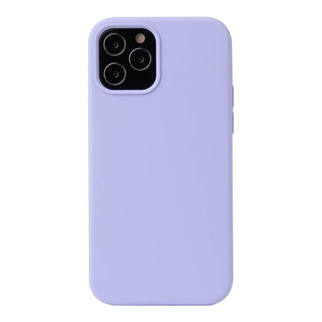 Liquid silikon skal Apple iPhone 12 Pro - Lila
