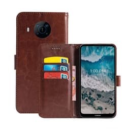 Lompakkokotelo 3-kortti Nokia X100  - ruskea