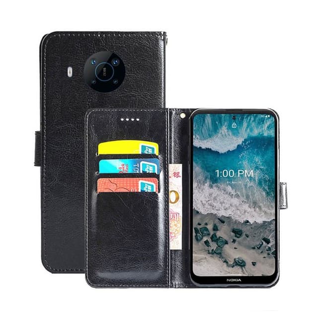 Lommebokdeksel 3-kort Nokia X100  - Svart