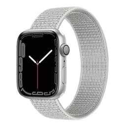 Nylonrannekoru Apple Watch 7 (45 mm) -Summit White
