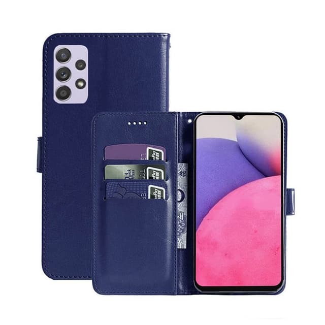 Samsung Galaxy A33 5G Lompakkokotelo 3-kortti  - tumma