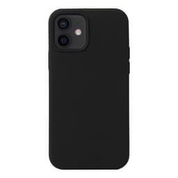 Liquid silikondeksel Apple iPhone 12 - Svart