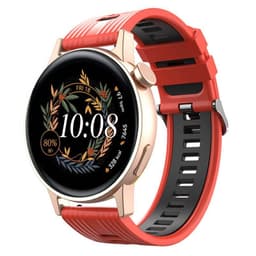 Twin RIB Rannekoru Huawei Watch GT3 (42mm) - Punamusta
