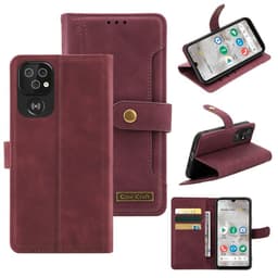 Wallet Cover 4-kort Doro 8110  - bordeaux