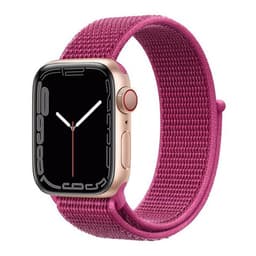 Nylonrannekoru Apple Watch 7 (45 mm) -Dragon Fruit