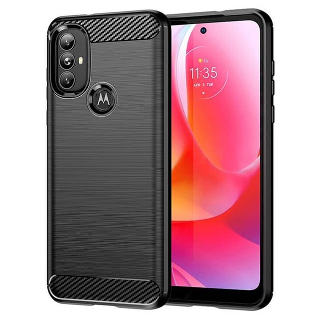 Børstet silikondeksel Motorola Moto G Power 2022