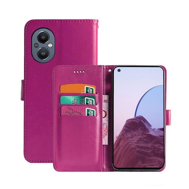 Lommebokdeksel 3-kort OnePlus Nord N20 5G  - Rosa