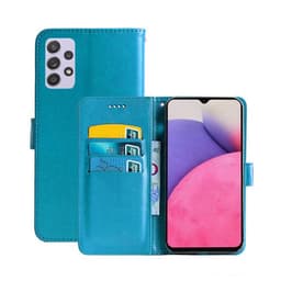Samsung Galaxy A33 5G Lompakkokotelo 3-kortti  - Vaaleansininen