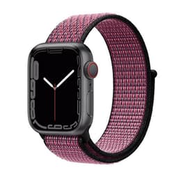 Nylonrannekoru Apple Watch 7 (41mm) -True Berry