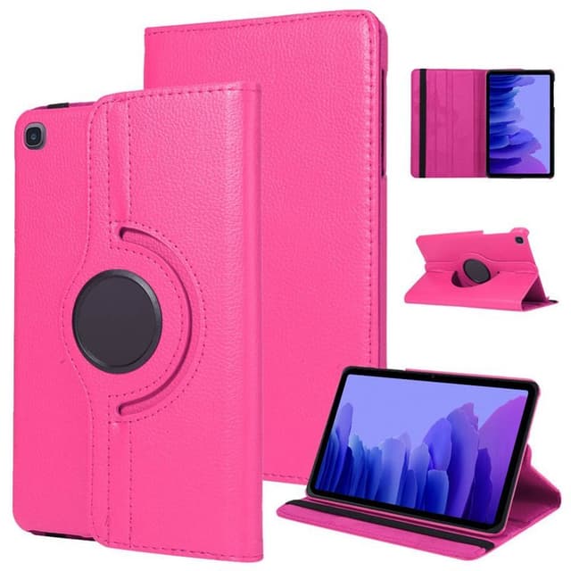 360° roterbart fodral Samsung Galaxy Tab A7 10.4  - Mörk Rosa