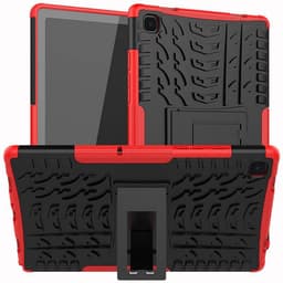 Stødbestandigt cover med stativ Samsung Galaxy Tab A7 10.4  - rød