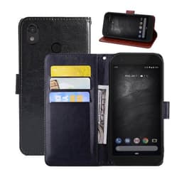 Wallet cover 3-kort CAT S52 - Sort