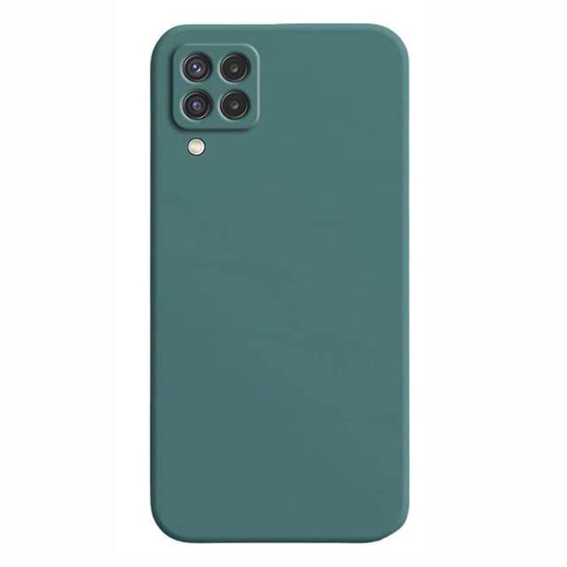 Liquid silikone cover Samsung Galaxy A22 4G - Petrol