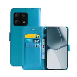 OnePlus 10 Pro Lommebokdeksel 3-kort  - Lyse blå