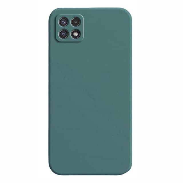 Liquid silikone cover Samsung Galaxy A22 5G - Petrol
