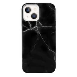 Ympäristöystävällinen painettu iPhone 13 Kotelo - Black Marble