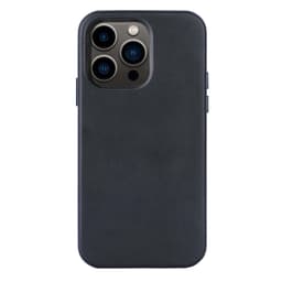 Vegaaninen nahkainen iPhone 13 Pro -kuori - musta