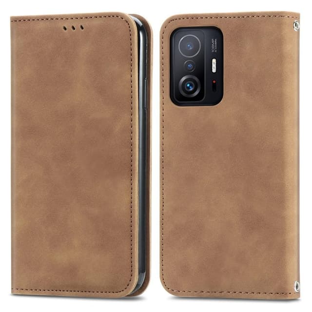 Vintage Xiaomi 11T Pro / Xiaomi 11T Plånboksfodral  - Brun